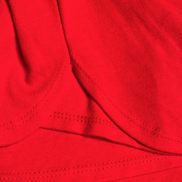 Cathy Daniels women’s pullover 3/4 sleeve red top sequins anchor Size L - Picture 8 of 8